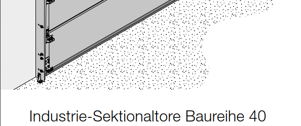 In dieser Kategorie finden Sie allgemeines Zubehör von Hörmann für die Industrietor Baureihe 40